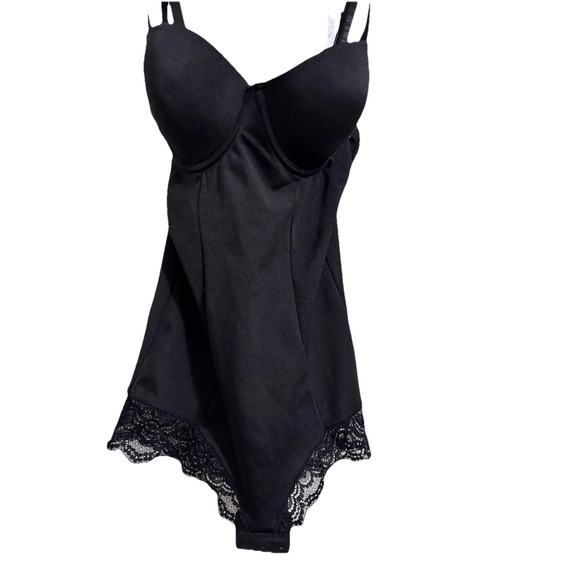 Under Where? Other - Under Where? Black Lace Trim Bodysuit. M Valentine's Day, sexy, feminine